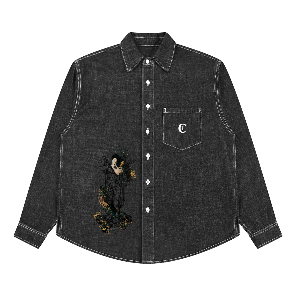 Afrodite · Camicia in nero, Caos Inside, fronte