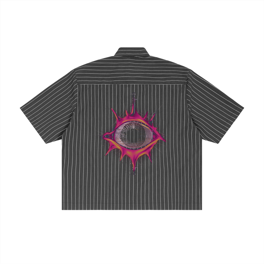 Caos · Camicia Boxy a Righe