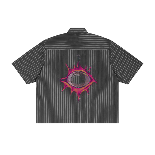 Caos · Camicia Boxy a Righe