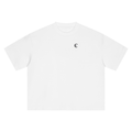Caos Inside Essentials · T-shirt boxy bianca, fronte