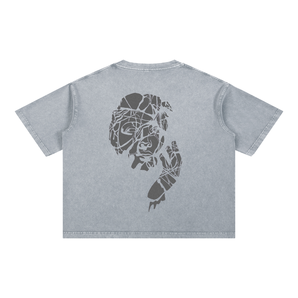 Nyx · T-Shirt Boxy Marmorizzata