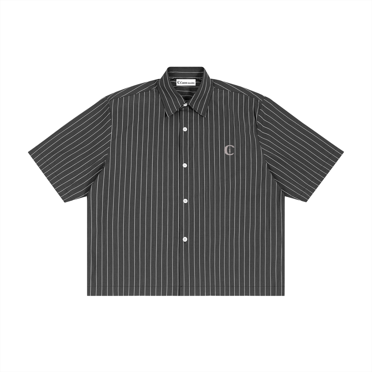 Gea · Camicia Boxy a Righe