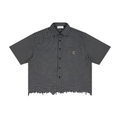 Urano · Camicia Boxy a Quadri