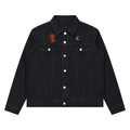Ophis e David · Giacca denim, Caos Inside, fronte