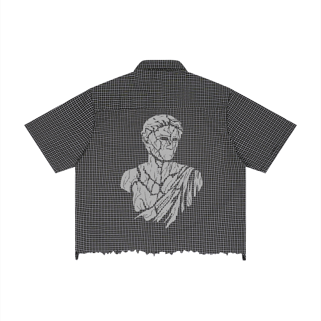 Urano · Camicia Boxy a Quadri