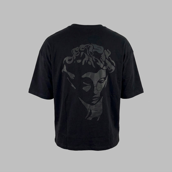 David - Black - T-Shirt Oversize